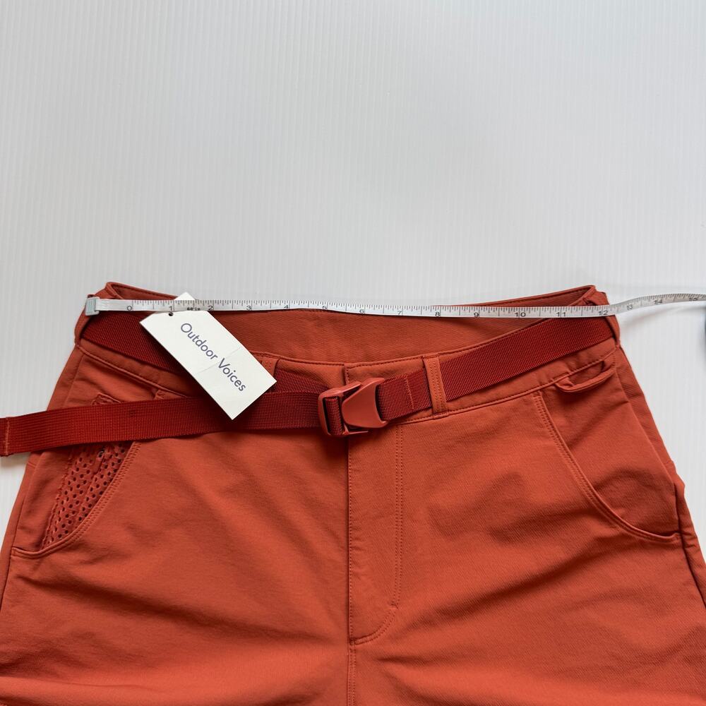 Outdoor Voices Rectrek Zip-Off Pants XS Melon Colorblock Gorpcore Hiking NWT - Picture 8 of 16